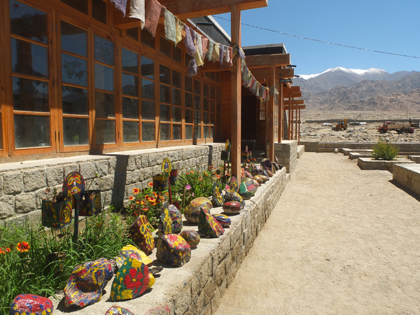 Dragon Garden Druk White Lotus School in Ladakh India