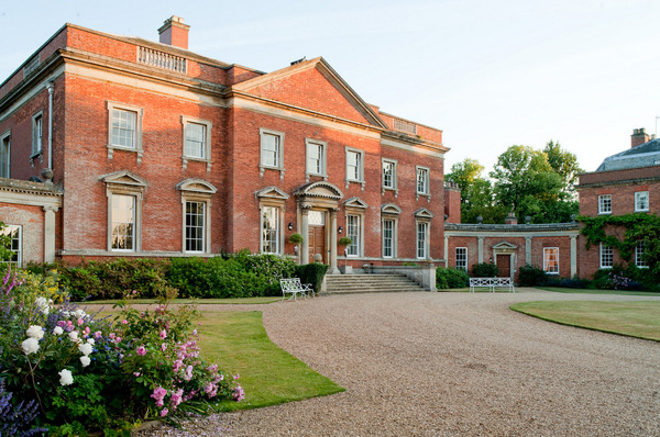 Front of the Hall and Circular Drive