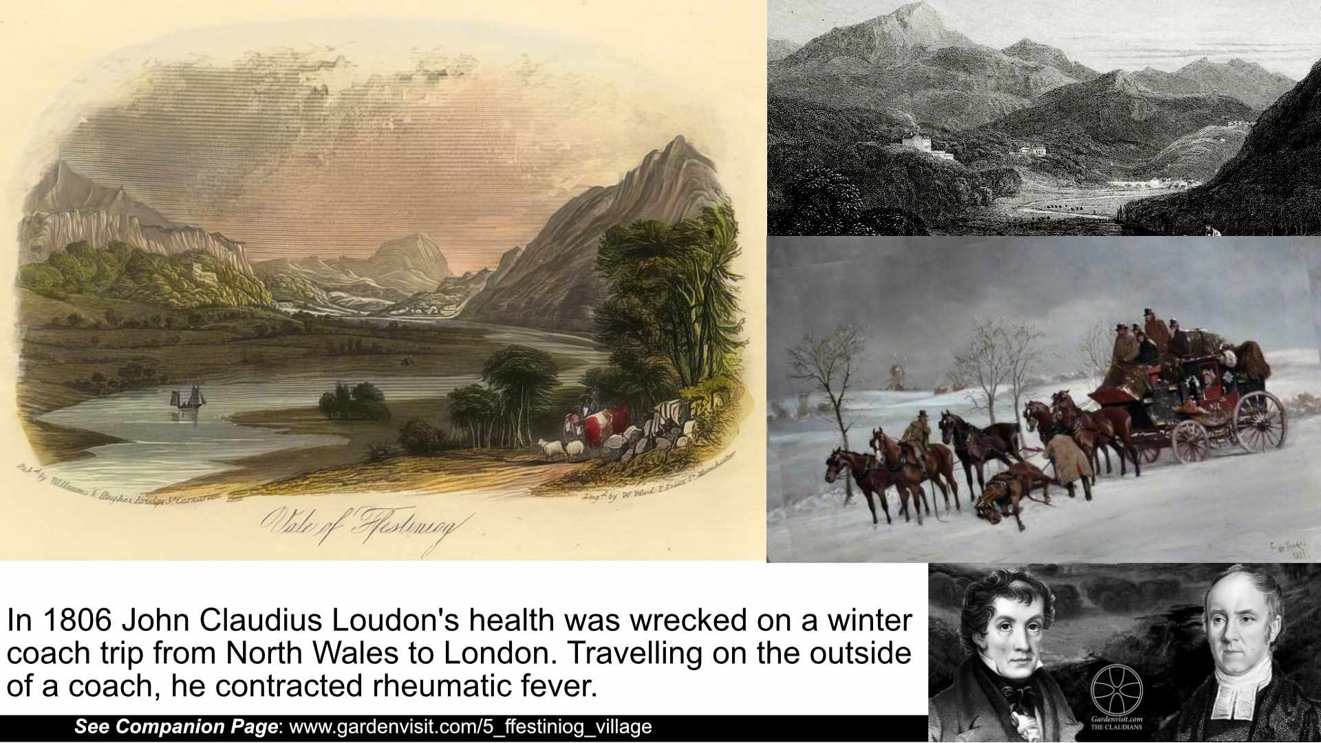 Loudon's disastrous coach trip from Wales to London