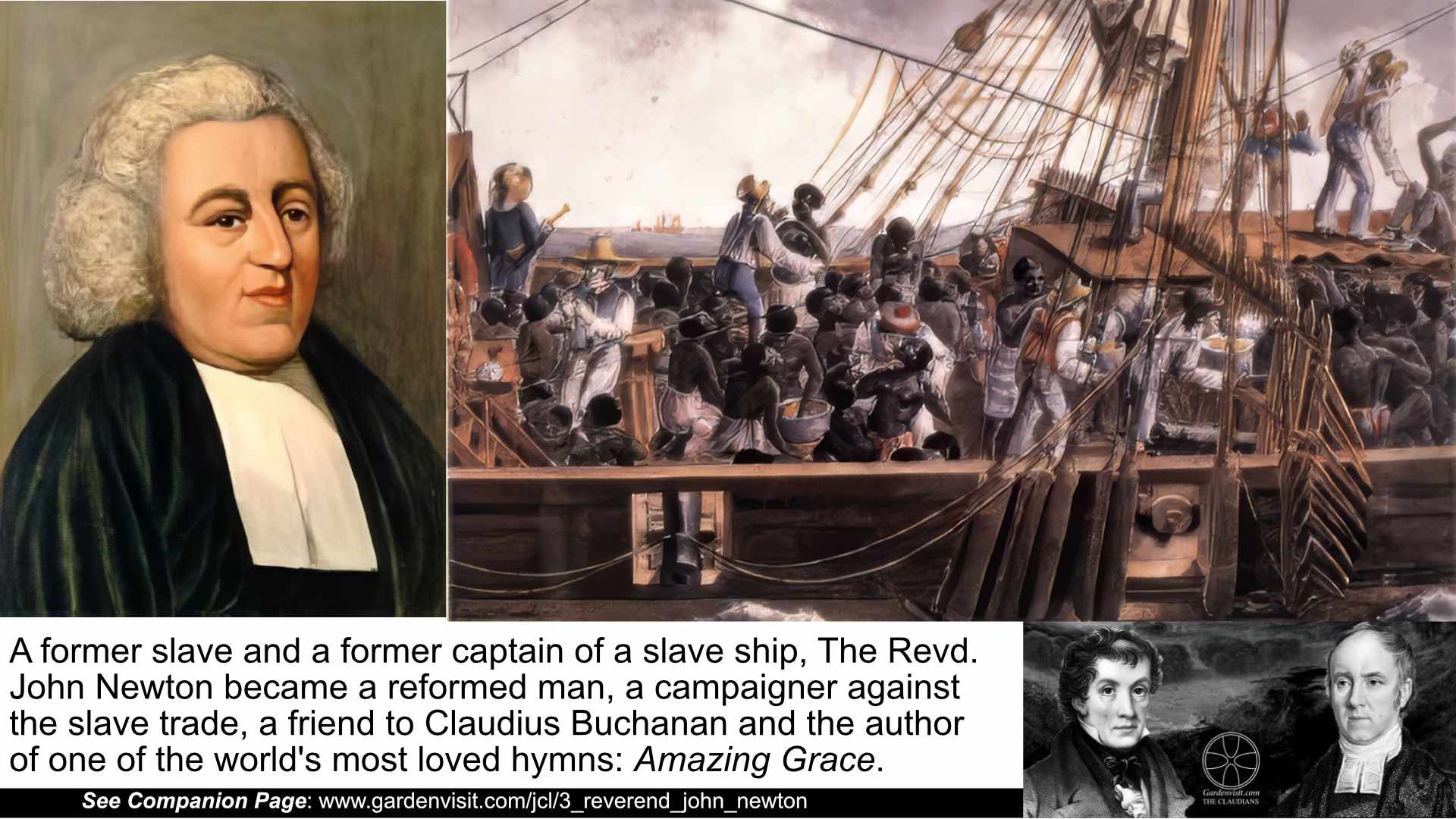 The Reverend John Newton, patron of Claudius Buchanan