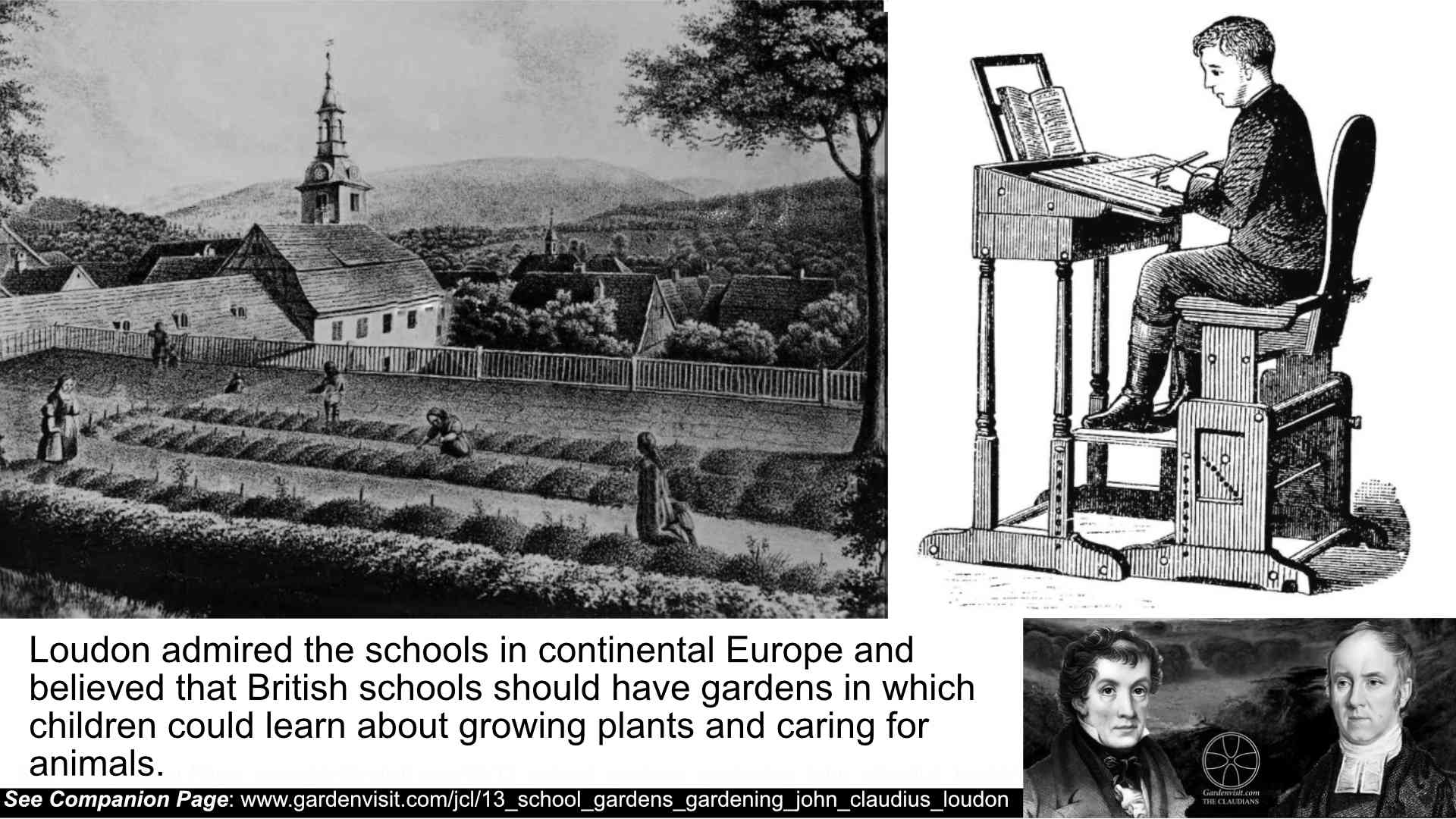 Loudon school gardens and gardening