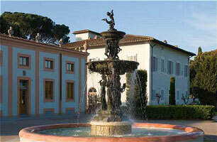 Fountain at Villa Olmi