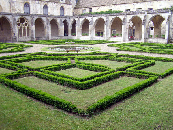 Cloisters at Abbaye de Royaumont