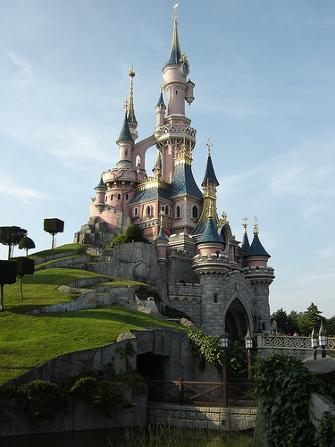 Castle at Disneyland Paris, France