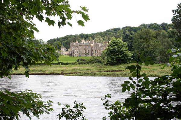 View across the Tweed, Abbotsford House