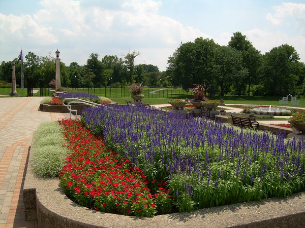 Garfield Park Sunken Garden, Indiana