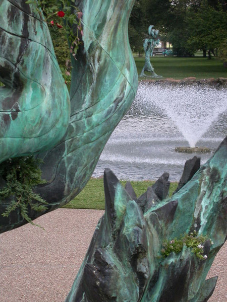 Fountain, Fort Worth Botanic Garden