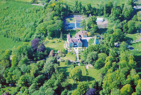 Aerial View of Arnot Tower Gardens