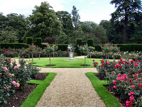 Rose Garden, Rockingham Castle