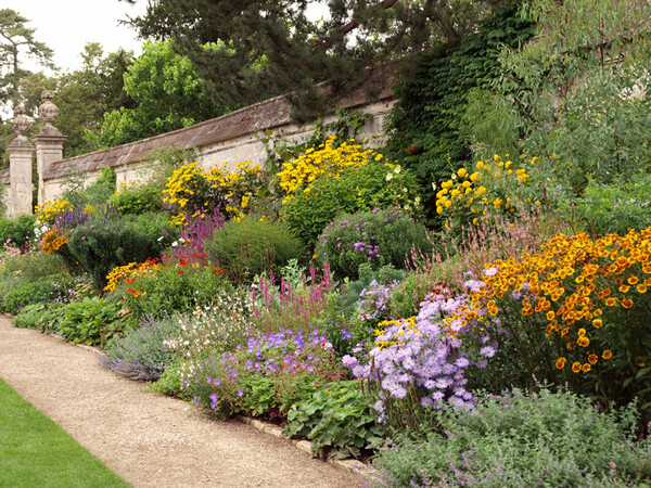 Border, Oxford Botanic Garden