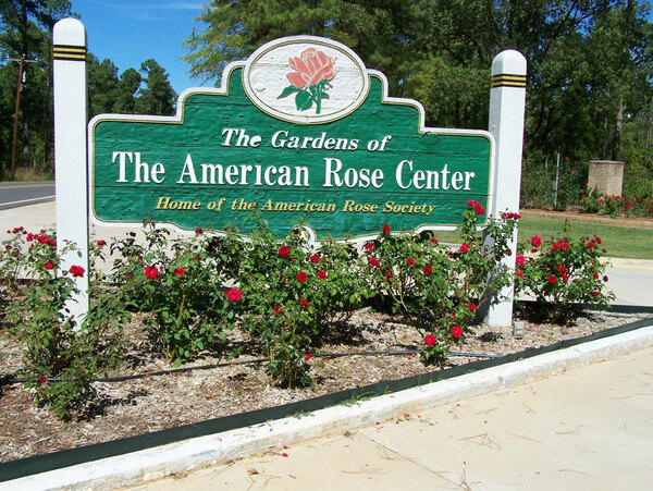 Gardens of the American Rose Center, Shreveport
