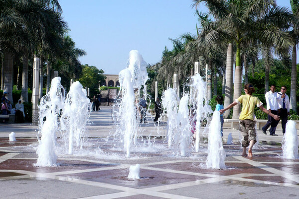 Fountains, Al-Azhar Park