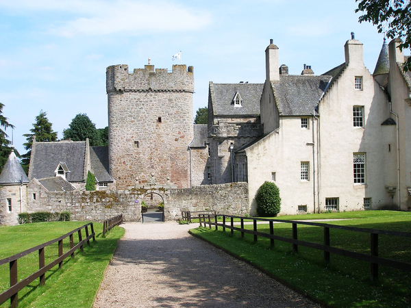 Drum Castle Garden Lost in Scotland