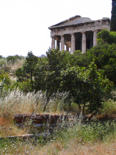 Temple of Hephaistos Gardenvisit.com