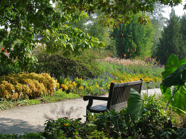 Bench, Boerner Botanical Gardens
