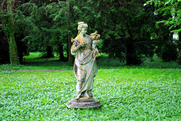 Sculpture, Villa Pisani