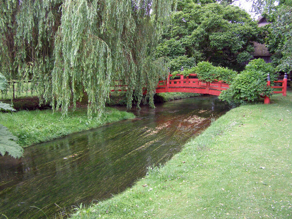 Nikko Bridge, Heale Garden