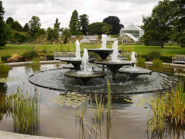 Fountains, Cambridge University Botanic Garden