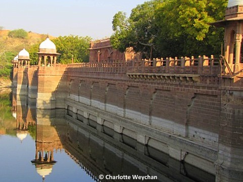 Balsamand Palace Garden, India